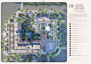 Mặt bằng tiện ích dự án imperia sensa park thủ đức