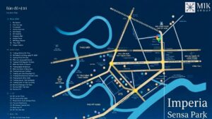 Vị trí dự án imperia sensa park thủ đức by mik group